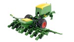 RC tractor met zaaimachine schaal 1 op 24 RTR groen kant-en-klaar