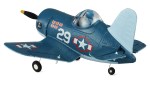 bestuurbaar vliegtuig AMXFlight Cartoon Corsair F4U 4-Kanaals 3D en 6x Giro RTF