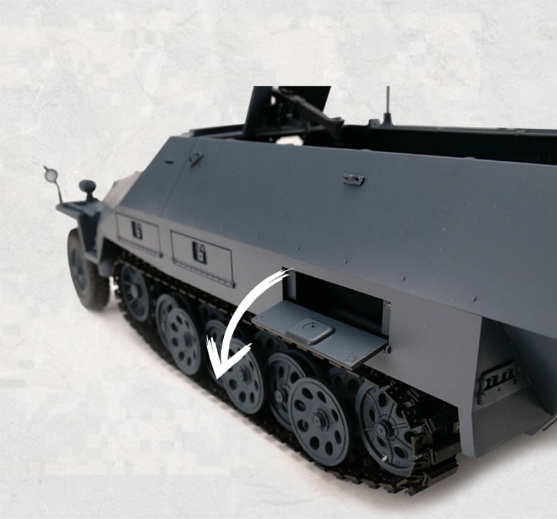 Sd.Kfz. 251 1 Ausf. D RC Modell