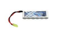 NIMH Accu 7,2V 1100mAh Mini Tamiya Stekker