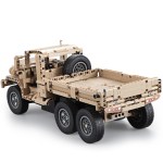 Bestuurbare leger auto met zes wielen - Lego