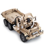 Bestuurbare leger auto met zes wielen - Lego