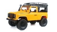 Off-road Land Rover 4WD 1 op 16 RTR Geel