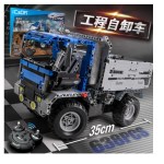 Double Eagle: Kiep vrachtwagen van LEGO blokken – bestuurbaar